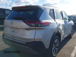 2023 Nissan Rogue SV with VIN JN8BT3BB5PW214218, listed as a IAAI auction lot 41593119 with 31,567 mi miles and . Bid and sale history available at DreamBid. Image 4.