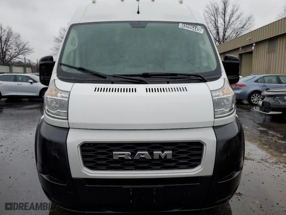 2019 Ram ProMaster Cargo Van with VIN 3C6TRVBG7KE510860, listed as a Copart auction lot 43205445 with 202,956 mi miles and Clean Title. Bid and sale history available at carsss.com. Image 5.