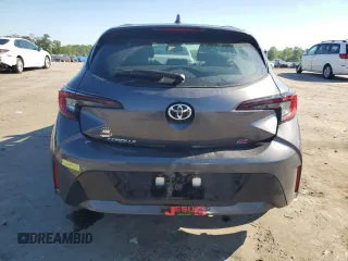 2024 Toyota Corolla Hatchback SE with VIN JTND4MBE5R3221588, listed as a Copart auction lot 55447094 with 4,736 mi miles and Salvage Title. Bid and sale history available at carsss.com. Image 6.