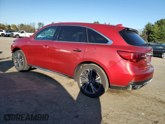 2019 Acura MDX Technology with VIN 5J8YD4H59KL003061, listed as a Copart auction lot 53265705 with 128,062 mi miles and Salvage title. Bid and sale history available at DreamBid. Image 2.