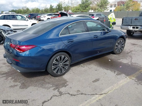 2021 Mercedes-Benz CLA with VIN W1K5J4GB9MN227543, listed as a IAAI auction lot 41736030 with 63,073 mi miles. Bid and sale history available at carsss.com. Image 4.