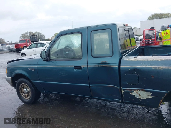 1997 Ford Ranger XL with VIN 1FTCR14A6VTA51245, listed as a IAAI auction lot 41807907 with 239,124 mi miles. Bid and sale history available at carsss.com. Image 14.