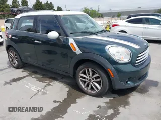 2012 MINI Countryman with VIN WMWZB3C54CWM01897, listed as a IAAI auction lot 42083668 with 132,417 mi miles and . Bid and sale history available at DreamBid. Image 1.