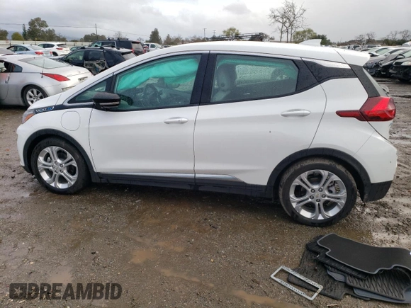 2020 Chevrolet Bolt EV LT with VIN 1G1FY6S02L4128863, listed as a Copart auction lot 43261433 with 18,594 mi miles. Bid and sale history available at carsss.com. Image 2.