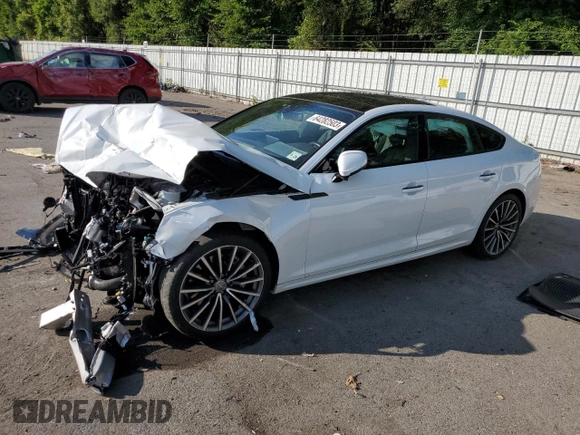2018 Audi A5 Sportback Premium Plus with VIN WAUBNCF55JA125759, listed as a Copart auction lot 64282503 with 0 mi miles. Bid and sale history available at carsss.com. Image 1.