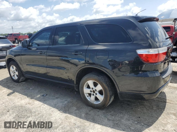 2013 Dodge Durango SXT with VIN 1C4RDHAG1DC651146, listed as a Copart auction lot 60154305 with 185,268 mi miles and Clean title. Bid and sale history available at DreamBid. Image 2.