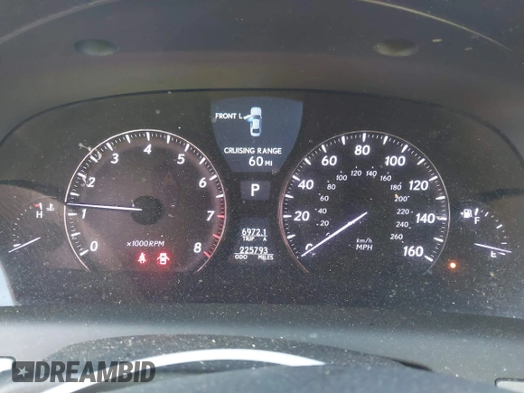 2008 Lexus LS LWB with VIN JTHGL46F885028568, listed as a IAAI auction lot 41615838 with 225,793 mi miles. Bid and sale history available at carsss.com. Image 7.