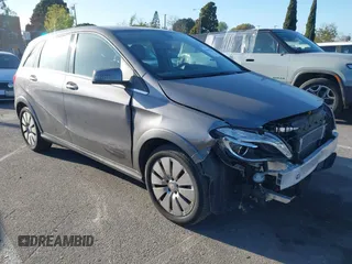 2014 Mercedes-Benz B Electric Drive with VIN WDDVP9AB6EJ003997, listed as a IAAI auction lot 41709622 with 28,646 mi miles and . Bid and sale history available at DreamBid. Image 1.