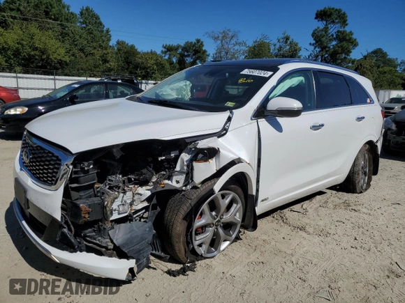 2019 Kia Sorento SX Limited with VIN 5XYPKDA57KG510157, listed as a Copart auction lot 75607024 with Not Provided miles and Salvage Title. Bid and sale history available at DreamBid. Image 1.
