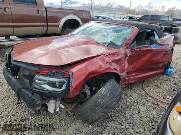 2014 Chevrolet Camaro LT with VIN 2G1FB3D37E9210448, listed as a Copart auction lot 44634834 with Not provided miles and Salvage title. Bid and sale history available at DreamBid. Image 1.