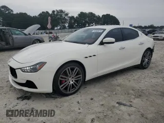 2017 Maserati Ghibli with VIN ZAM57XSL1H1233937, listed as a Copart auction lot 70365674 with 80,650 mi miles and Salvage Title. Bid and sale history available at carsss.com. Image 1.