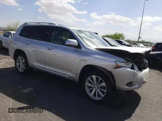 2010 Toyota Highlander Limited with VIN JTEJW3EH9A2040341, listed as a Copart auction lot 56343995 with 123,364 mi miles and Salvage title. Bid and sale history available at DreamBid. Image 4.
