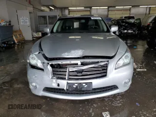 2011 Infiniti M37 with VIN JN1BY1AP8BM323231, listed as a Copart auction lot 79576154 with 178,572 mi miles and Salvage Title. Bid and sale history available at carsss.com. Image 5.