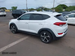 2016 Hyundai Tucson Limited with VIN KM8J33A22GU130857, listed as a IAAI auction lot 41821095 with 78,894 mi miles. Bid and sale history available at carsss.com. Image 3.