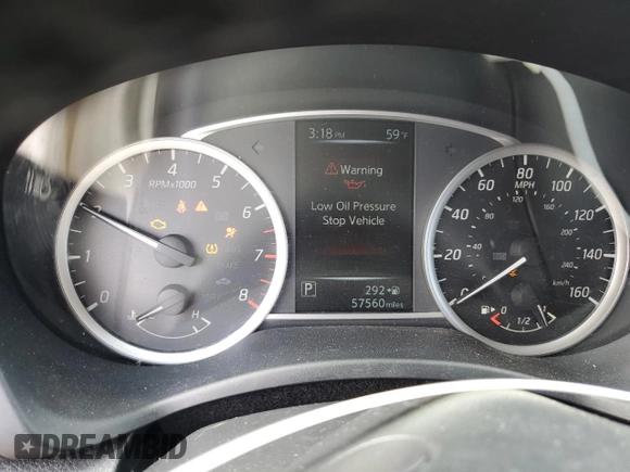 2018 Nissan Sentra SV с VIN 3N1AB7AP8JY249921, выставлен на аукционе Copart как лот 55950335 с пробегом 57 560 миль миль и Списание • Salvage title. История ставок и продаж доступна на DreamBid. Изображение 9.