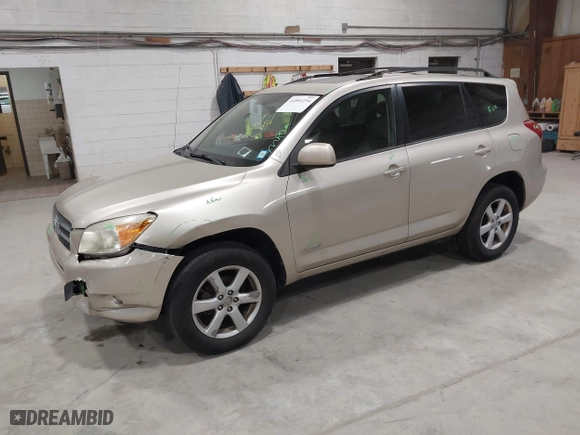 2008 Toyota RAV4 Ltd with VIN JTMBD31V086072673, listed as a IAAI auction lot 41891194 with 134,360 mi miles. Bid and sale history available at carsss.com. Image 22.