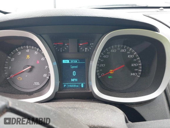 2016 Chevrolet Equinox LT with VIN 2GNFLFEK1G6223722, listed as a IAAI auction lot 41994636 with 116,039 mi miles and . Bid and sale history available at DreamBid. Image 7.