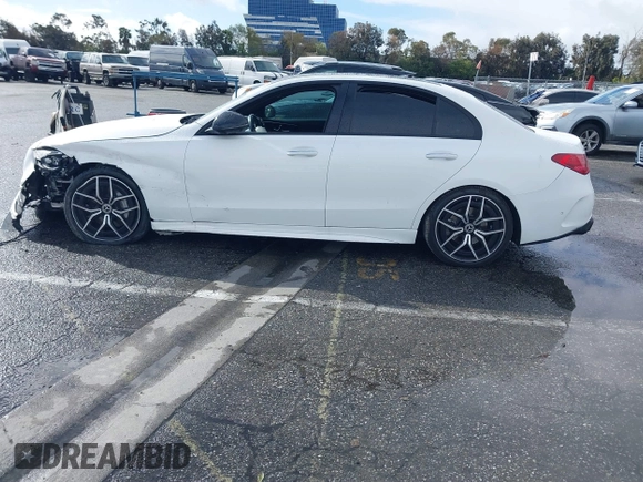 2022 Mercedes-Benz C 300 with VIN W1KAF4GB6NR018013, listed as a IAAI auction lot 41735214 with 33,179 mi miles and . Bid and sale history available at DreamBid. Image 14.