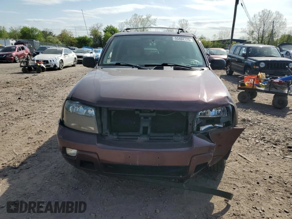 2007 Chevrolet TrailBlazer LS with VIN 1GNDT13S272307610, listed as a Copart auction lot 55402725 with 174,627 mi miles and Salvage Title. Bid and sale history available at DreamBid. Image 5.