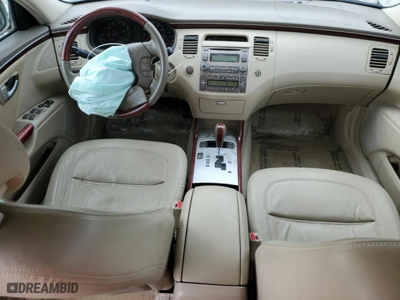2007 Hyundai Azera SE with VIN KMHFC46F77A161661, listed as a Copart auction lot 47176065 with 230,314 mi miles and Salvage Title. Bid and sale history available at carsss.com. Image 8.