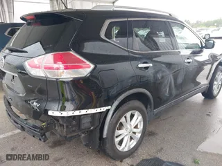 2015 Nissan Rogue S with VIN KNMAT2MT5FP502160, listed as a IAAI auction lot 41947071 with 112,056 mi miles. Bid and sale history available at carsss.com. Image 4.