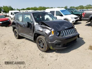 2018 Jeep Renegade Sport с VIN ZACCJBAB1JPH92936, выставлен на аукционе Copart как лот 58999075 с пробегом 38 734 миль миль и Чистый • Clean title. История ставок и продаж доступна на DreamBid. Изображение 4.