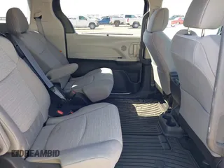 2024 Toyota Sienna LE with VIN 5TDKRKEC2RS215953, listed as a IAAI auction lot 41889509 with 6,375 mi miles. Bid and sale history available at carsss.com. Image 8.