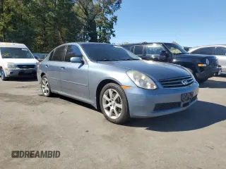 2006 Infiniti G35 with VIN JNKCV51F86M611859, listed as a Copart auction lot 74530294 with 138,029 mi miles and Salvage Title. Bid and sale history available at DreamBid. Image 4.