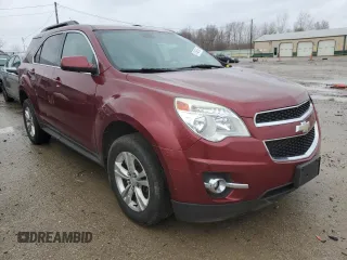 2010 Chevrolet Equinox LT w/2LT with VIN 2CNALPEW7A6252589, listed as a Copart auction lot 47453545 with 160,627 mi miles and Salvage Title. Bid and sale history available at carsss.com. Image 4.