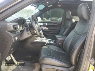 2020 Ford Explorer ST with VIN 1FM5K8GC2LGC22299, listed as a Copart auction lot 43443955 with 91,481 mi miles and Salvage Title. Bid and sale history available at DreamBid. Image 7.
