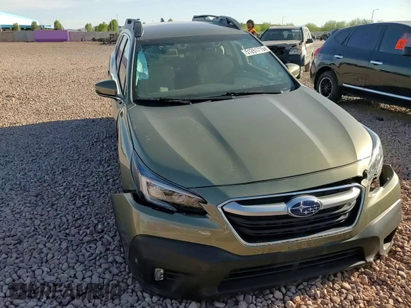 2021 Subaru Outback Premium with VIN 4S4BTACC0M3116746, listed as a Copart auction lot 51261715 with 45,870 mi miles and Salvage Title. Bid and sale history available at DreamBid. Image 12.