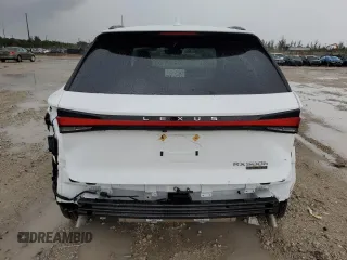 2024 Lexus RX 500h F Sport Performance z VIN 2T2BCMEA2RC019916, wystawiony jako Copart lot #62844615 z przebiegiem 9 605 mil mil oraz Szkoda całkowita • Salvage title. Historia ofert i sprzedaży dostępna na DreamBid. Obrazek 6.