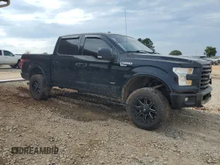 2016 Ford F-150 XLT with VIN 1FTEW1EG8GKF63229, listed as a Copart auction lot 60820565 with 145,965 mi miles and Salvage title. Bid and sale history available at DreamBid. Image 4.