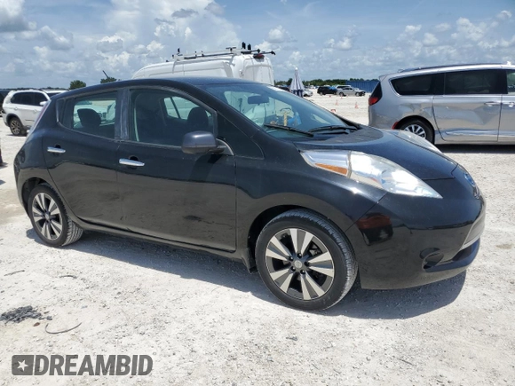 2017 Nissan LEAF SL with VIN 1N4BZ0CP7HC300142, listed as a Copart auction lot 65713354 with 3,679 mi miles and Clean Title. Bid and sale history available at carsss.com. Image 4.