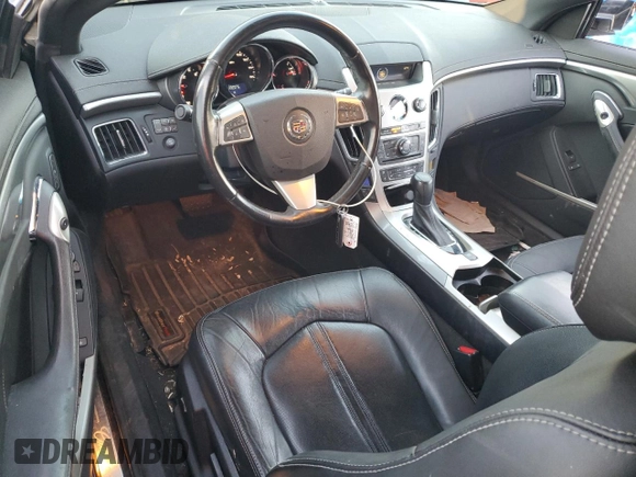 2014 Cadillac CTS Performance with VIN 1G6DC1E31E0159833, listed as a Copart auction lot 81323694 with 143,504 mi miles and Salvage title. Bid and sale history available at DreamBid. Image 8.