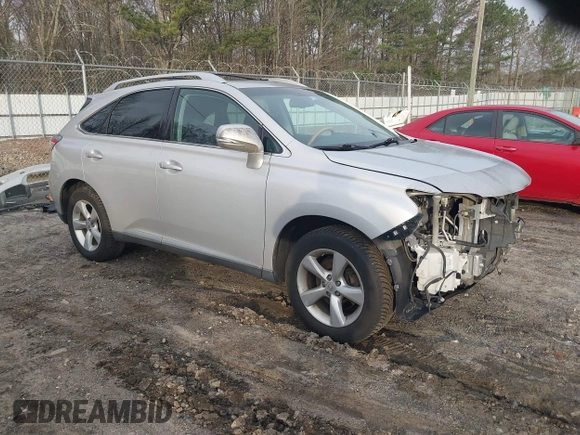 2011 Lexus RX 350 with VIN 2T2ZK1BA7BC048063, listed as a IAAI auction lot 41785608 with 120,277 mi miles. Bid and sale history available at carsss.com. Image 1.