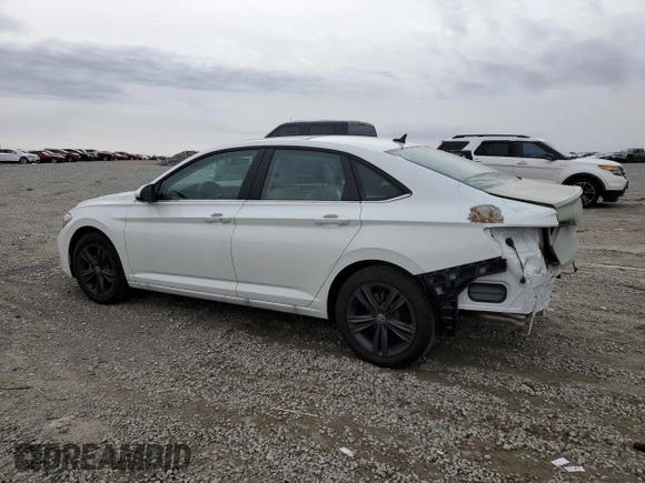 2024 Volkswagen Jetta SE with VIN 3VW7M7BU3RM061457, listed as a Copart auction lot 48192635 with 949 mi miles and Non repairable. Bid and sale history available at DreamBid. Image 2.