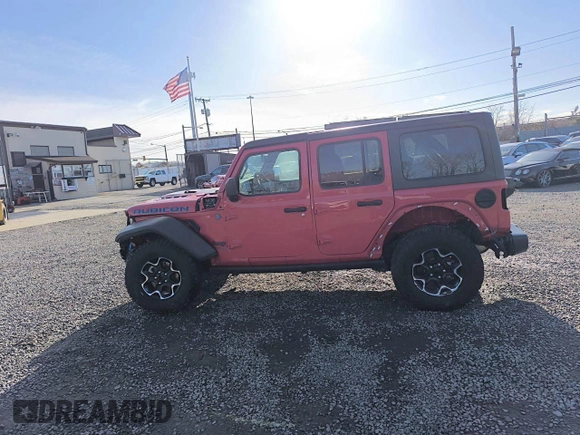 2023 Jeep Wrangler Rubicon with VIN 1C4JJXR69PW695846, listed as a Copart auction lot 57472885 with 17,239 mi miles and Clean title. Bid and sale history available at DreamBid. Image 14.