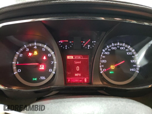 2015 GMC Terrain SLT with VIN 2GKFLXE30F6235287, listed as a Copart auction lot 44142515 with 122,061 mi miles and Salvage Title. Bid and sale history available at DreamBid. Image 9.
