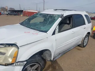 2005 Chevrolet Equinox LT with VIN 2CNDL63F556163202, listed as a IAAI auction lot 41579151 with 108,813 mi miles. Bid and sale history available at carsss.com. Image 6.