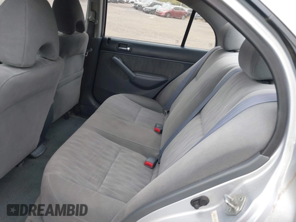 2005 Honda Civic LX with VIN 2HGES16595H523708, listed as a IAAI auction lot 40424176 with 60,593 mi miles and . Bid and sale history available at DreamBid. Image 8.
