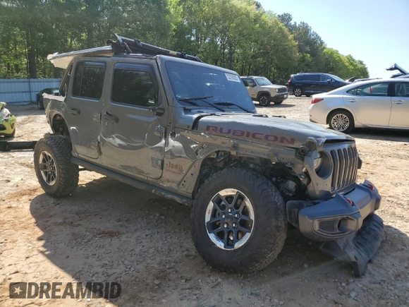 2019 Jeep Wrangler Unlimited Rubicon с VIN 1C4HJXFN9KW507281, выставлен на аукционе Copart как лот 52290005 с пробегом Не указан миль и Списание • Salvage title. История ставок и продаж доступна на DreamBid. Изображение 4.