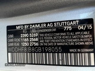 2016 Mercedes-Benz E 350 Luxury with VIN WDDHF8JB8GB198055, listed as a Copart auction lot 61106865 with 90,962 mi miles and Clean title. Bid and sale history available at DreamBid. Image 10.