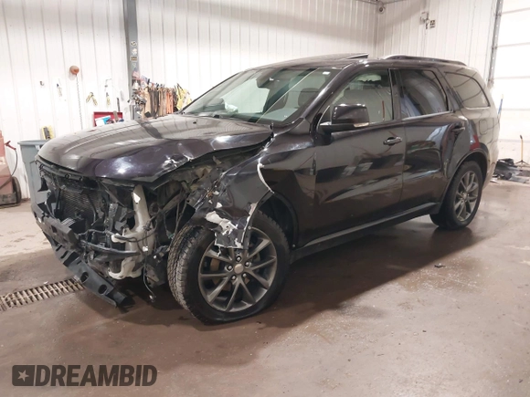 2018 Dodge Durango GT with VIN 1C4RDJDG4JC393543, listed as a IAAI auction lot 41989732 with 128,992 mi miles and . Bid and sale history available at DreamBid. Image 18.