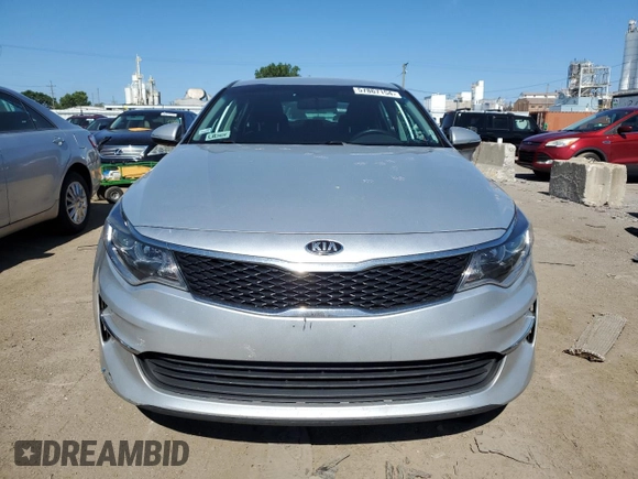 2018 Kia Optima S with VIN 5XXGT4L34JG236752, listed as a Copart auction lot 57867154 with 174,484 mi miles and Non repairable. Bid and sale history available at DreamBid. Image 5.
