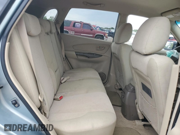 2007 Hyundai Tucson GLS with VIN KM8JM12B27U495748, listed as a Copart auction lot 65995374 with 203,456 mi miles and Salvage Title. Bid and sale history available at carsss.com. Image 11.