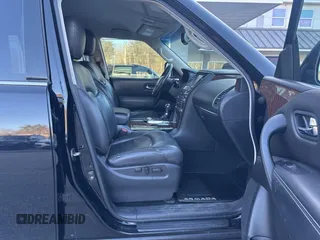 2017 Nissan Armada SV with VIN JN8AY2NC9H9501489, listed as a IAAI auction lot 42013843 with 145,205 mi miles. Bid and sale history available at carsss.com. Image 5.