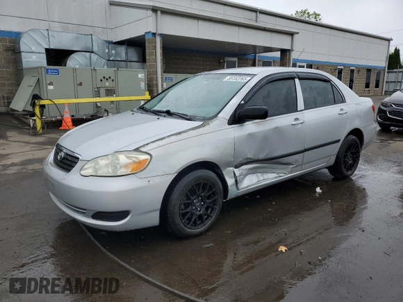 2006 Toyota Corolla CE with VIN JTDBR32E660082527, listed as a Copart auction lot 55152265 with 181,703 mi miles and Salvage Title. Bid and sale history available at DreamBid. Image 1.