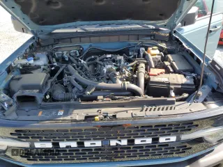 2023 Ford Bronco with VIN 1FMEE5DP7PLB67908, listed as a Copart auction lot 61641545 with 10,256 mi miles and Salvage title. Bid and sale history available at DreamBid. Image 11.