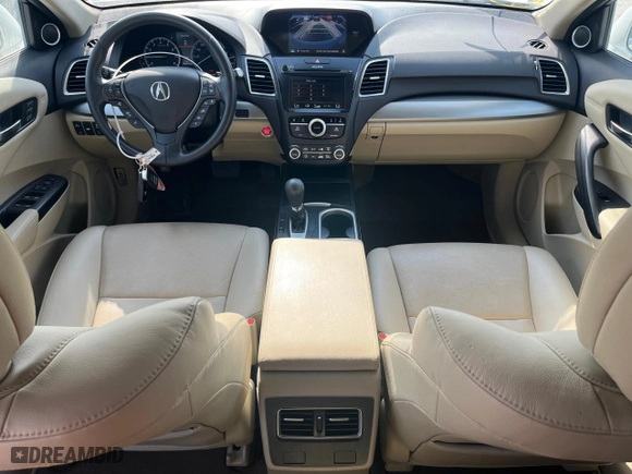 2017 Acura RDX w/Advance Pkg with VIN 5J8TB4H71HL010290, listed as a Copart auction lot 52556325 with 48,154 mi miles and Salvage Title. Bid and sale history available at carsss.com. Image 8.
